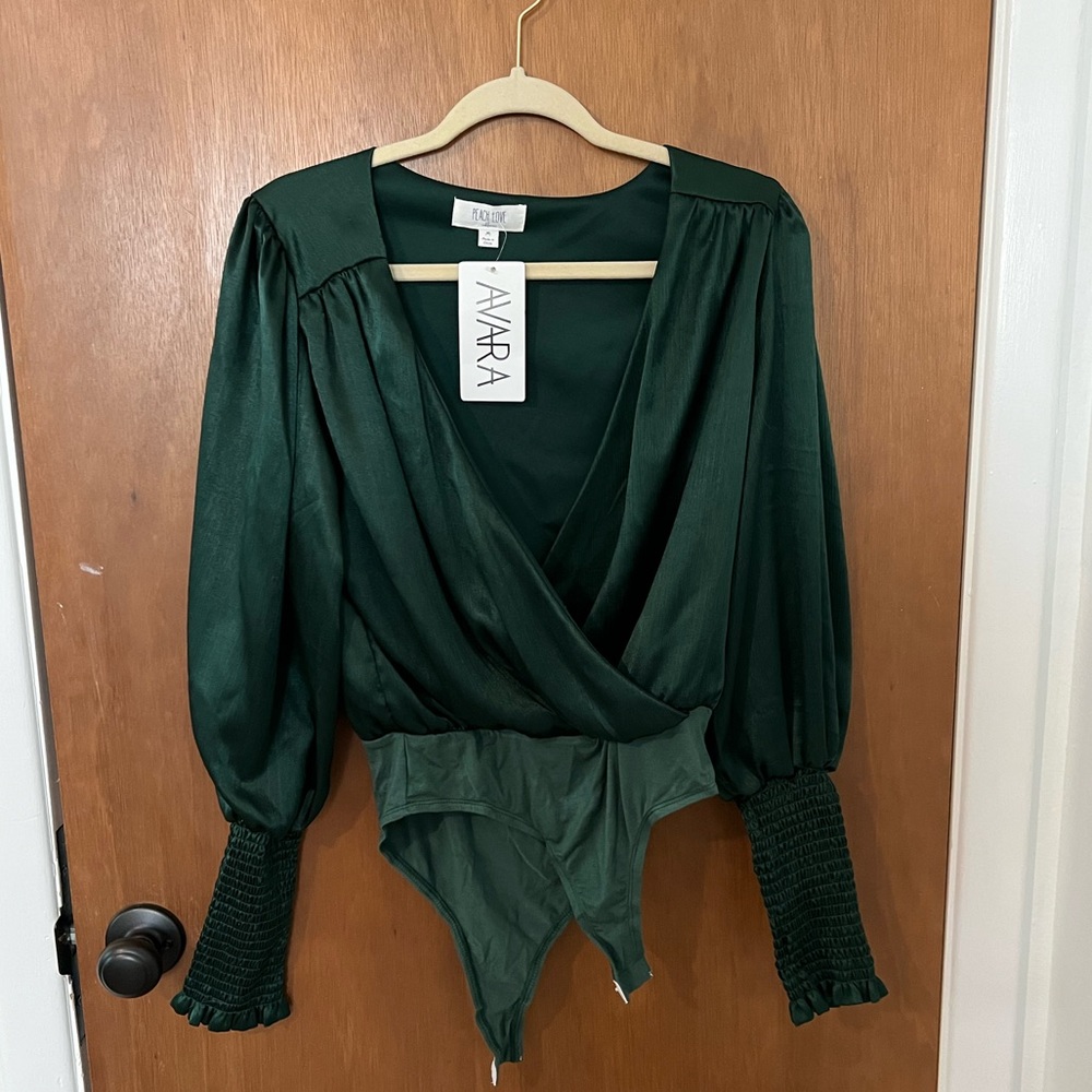 Emerald Green Bodysuit